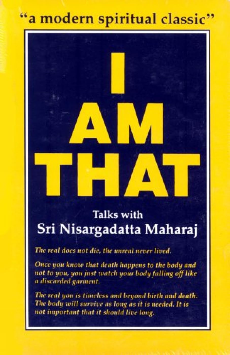 I am That: Talks with Sri Nisargadatta Maharaj Paperback –by Sudhakar Dikshit Sri Nisargadatta Maharaj
