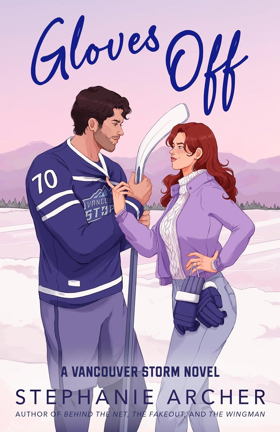 Gloves Off: The next spicy, laugh-out-loud hockey romance from TikTok sensation Stephanie Archer (Vancouver Storm 4) Paperback –by Stephanie Archer (Author)