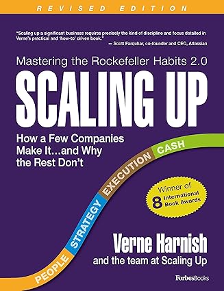 Scaling Up - Paperback – by Verne Harnish