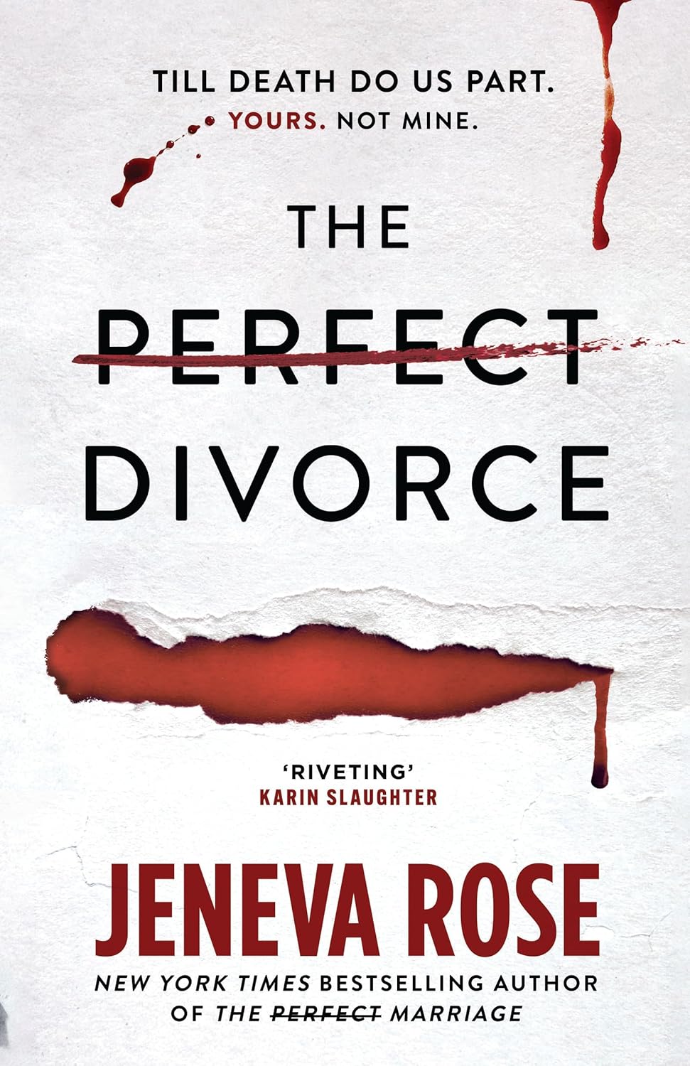 The Perfect Divorce: The gripping  Paperback – by Jeneva Rose (Author)
