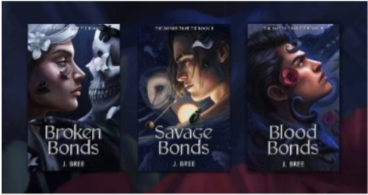 (Combo) Broken Bonds + Savage Bonds + Blood Bonds (Book 1 + 2 + 3) (The Bonds that Tie) (Paperback) by J Bree