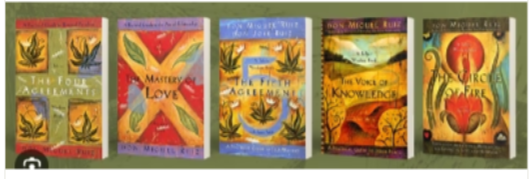 (Combo of 5) The Four Agreements (5 Books Series) (Paperback) by Don Miguel Ruiz