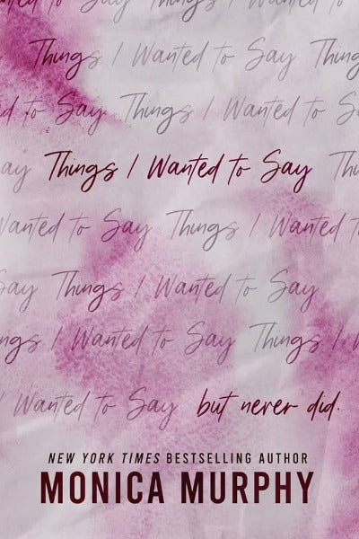 thingsiwantedtosaybook